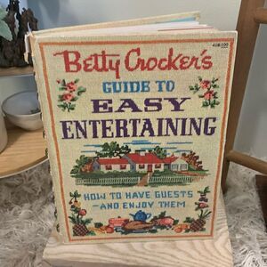 Vtg Betty Crocker's Guide to Easy Entertaining First Edition Second Printing